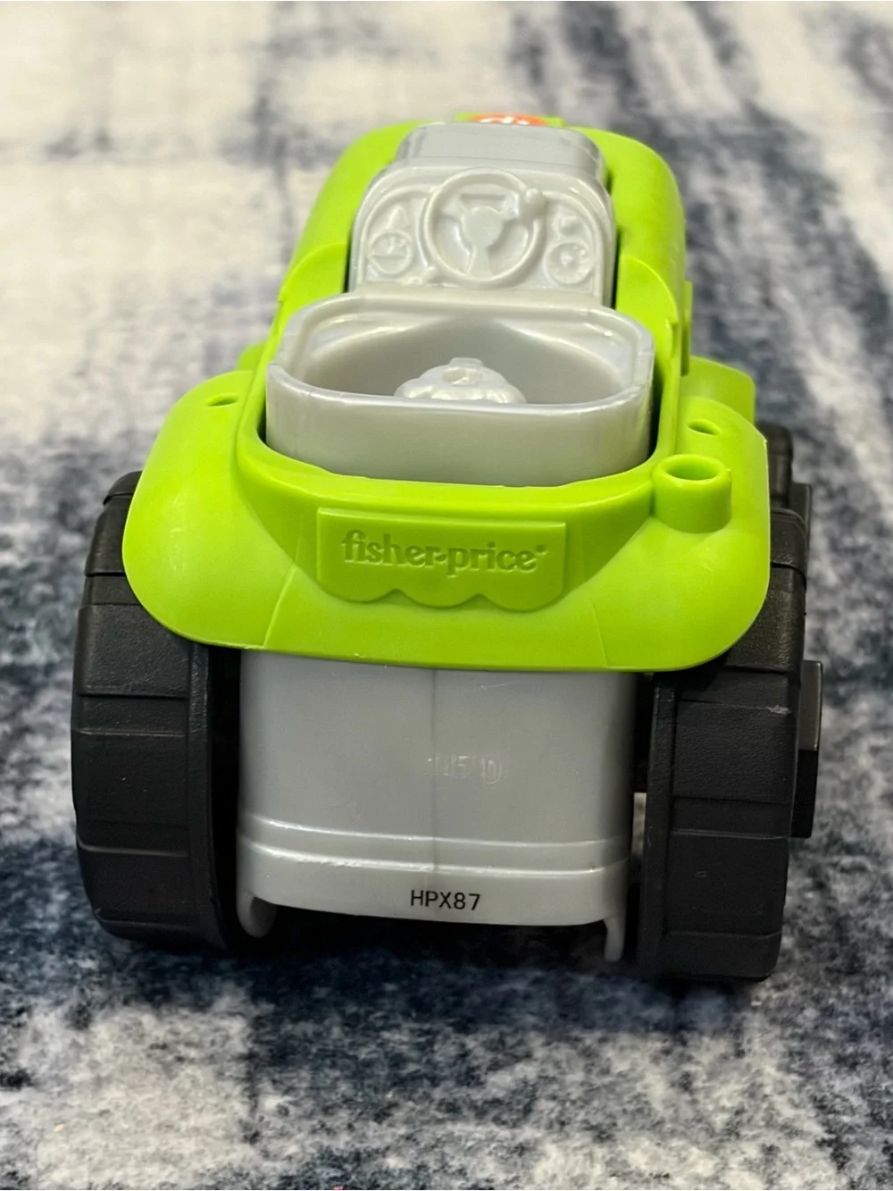Fisher-Price Little People Green Tractor Smiling Toy 2023